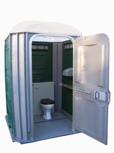 Mains connected toilet hire