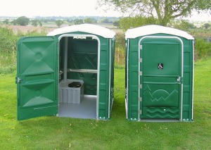 Portable disabled toilets