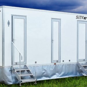8 bay toilet trailer