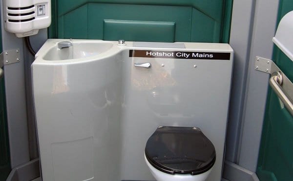 Mains Connected Toilet Hire