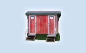 Themed toilet trailer hire for events