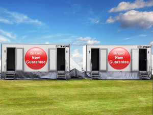 brand new luxury toilet trailers