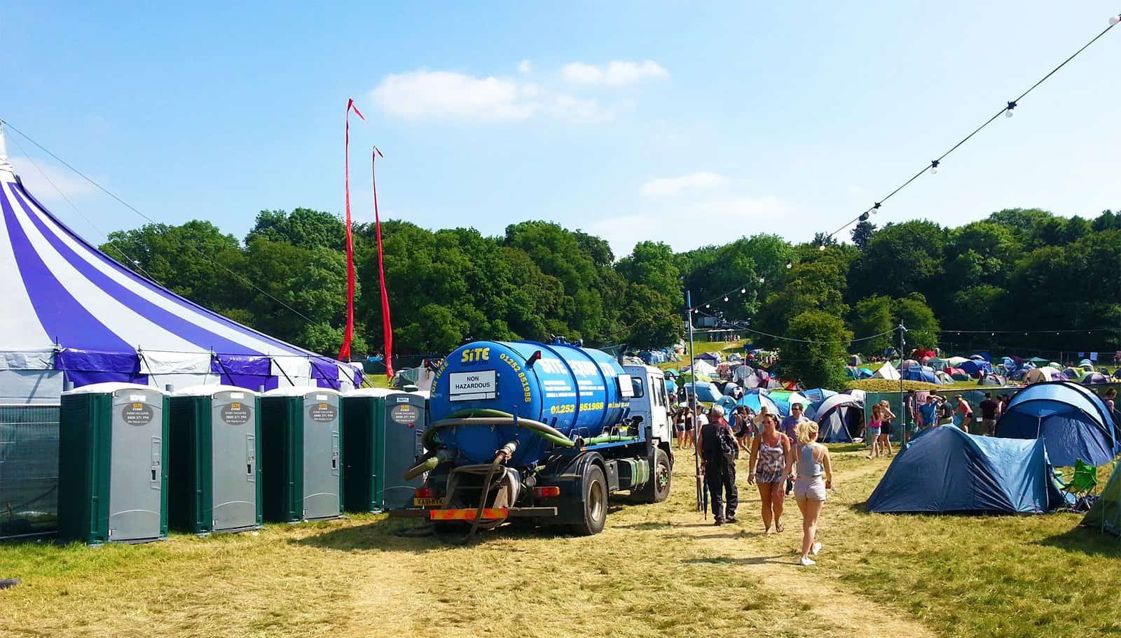 festival toilet hire
