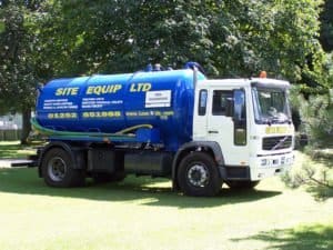 Tanker Emptying Cess Pits Liquid Waste Disposal