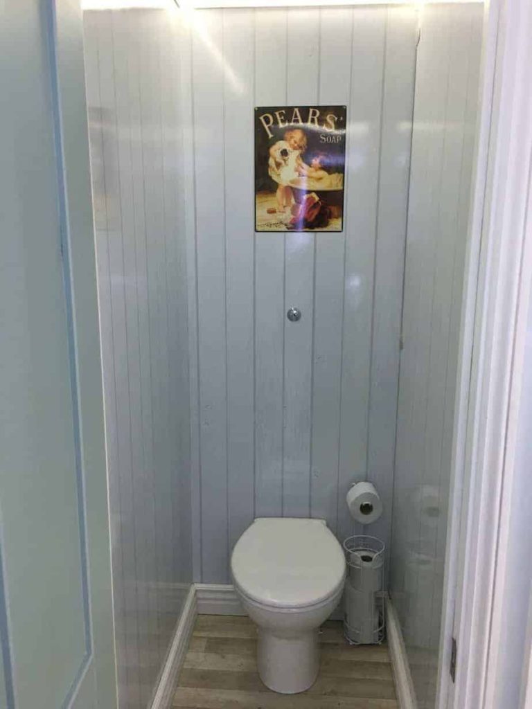 themed toilet trailer