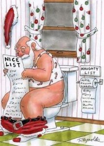 Christmas Cracker Toilet Jokes