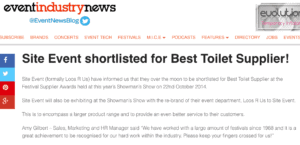 Best Toilets Event Industry News