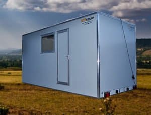 site accommodation towable mobile drying rooms