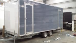 bespoke toilet trailer build