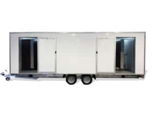 luxury toilet trailer 9 bay