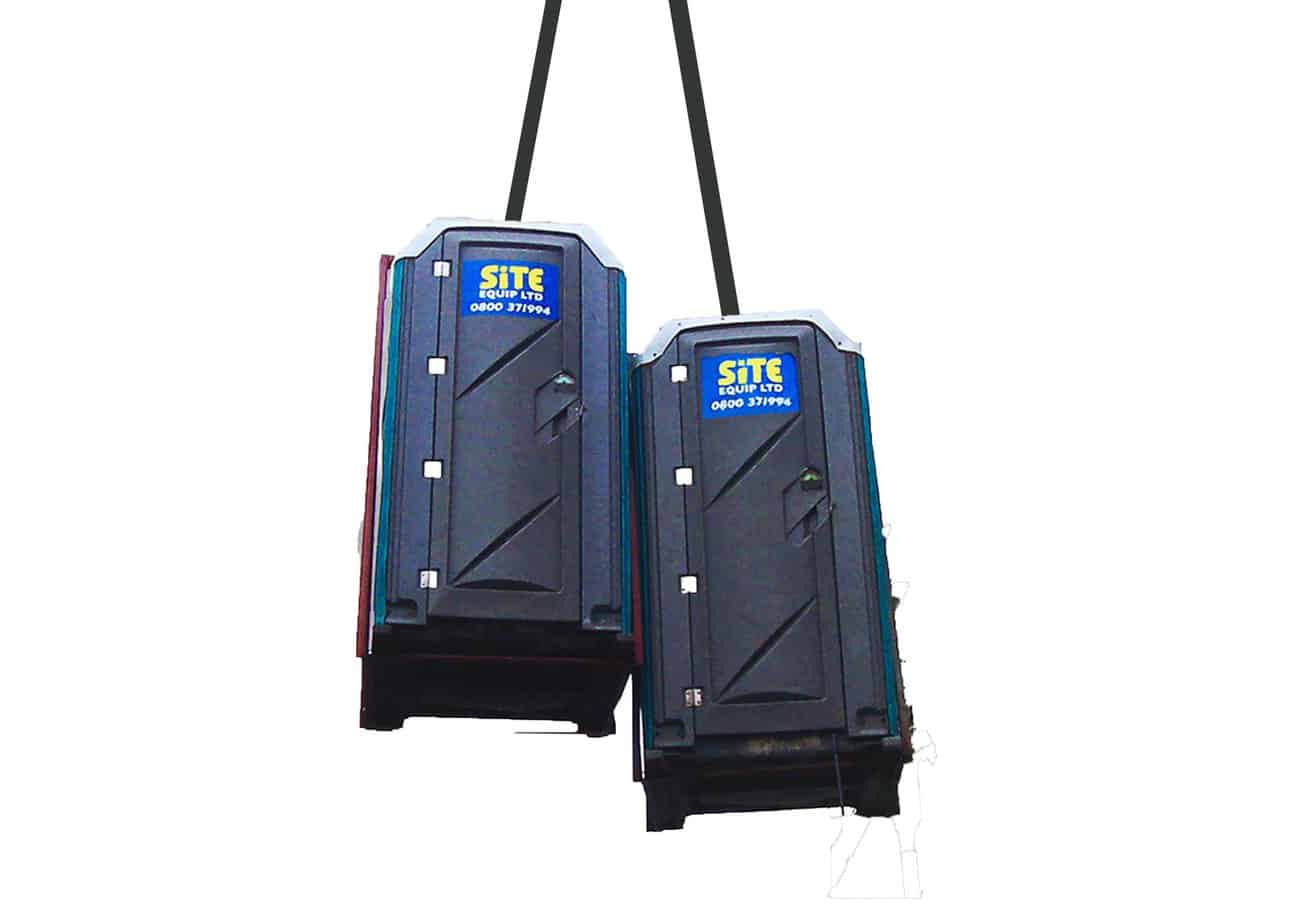 lifting frames for portable toilets