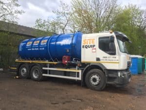 large wet waste removal - our brand new tanker has arrived!