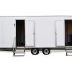 our latest luxury toilet trailer - 5+2.