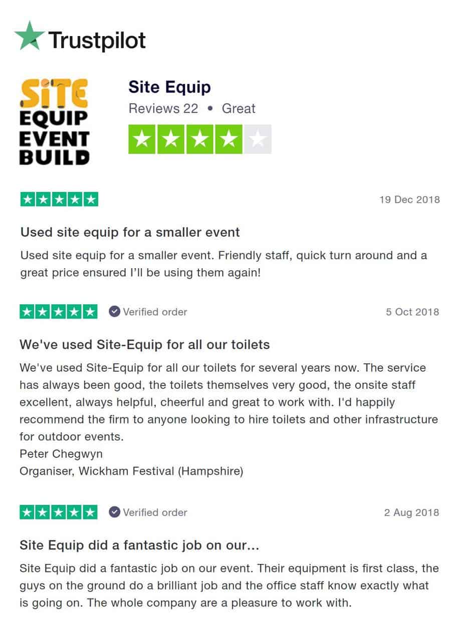 trustpilot site equip
