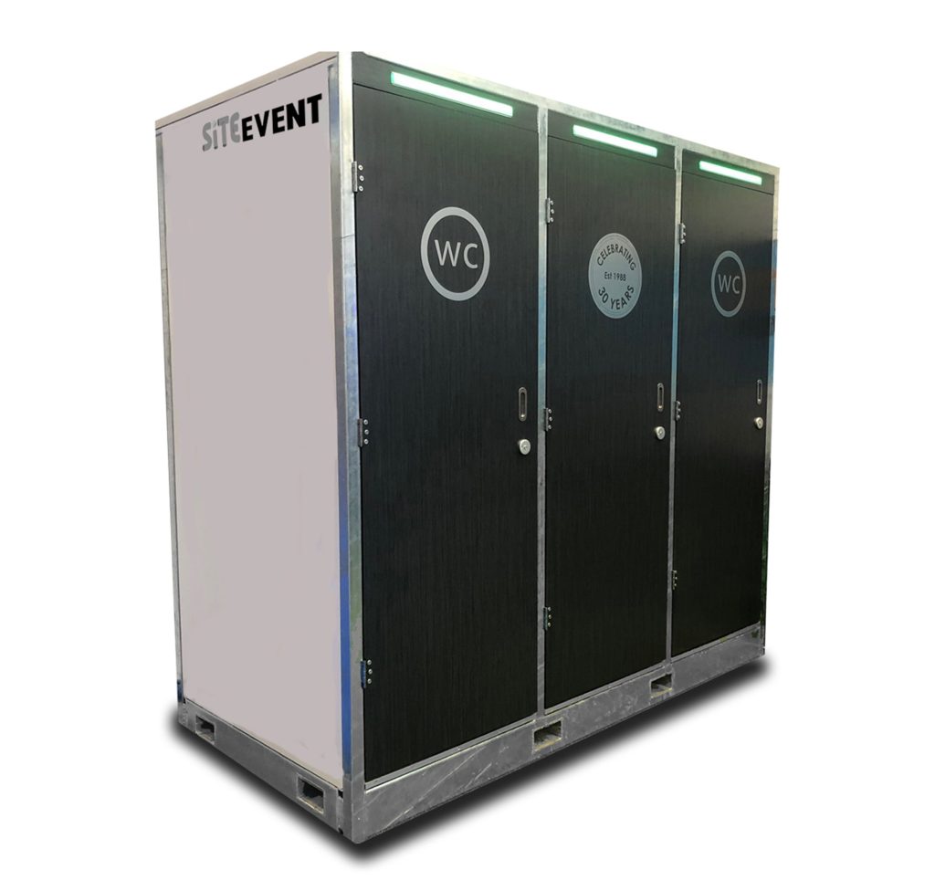 3 bay toilet