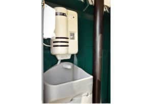 hot water chemical toilets