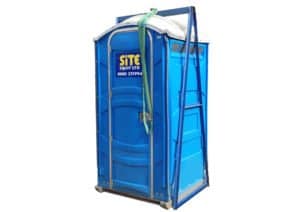 Lifting Frame with Portable Toilet