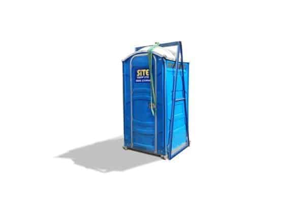 Lifting Frame With Portable Toilet
