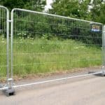 types of temporary fencing