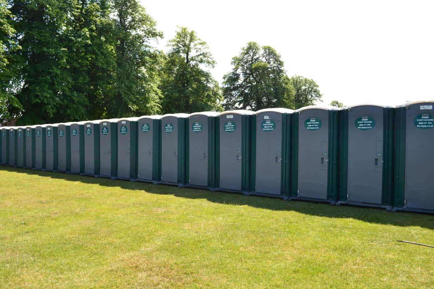 toilet and shower hire