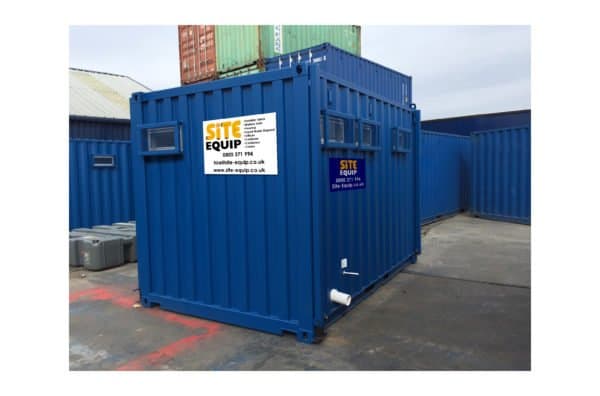 1+2 Static Mains Toilet Block On Site