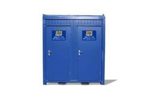 1+1 Static Mains Toilet Block from Site Equip