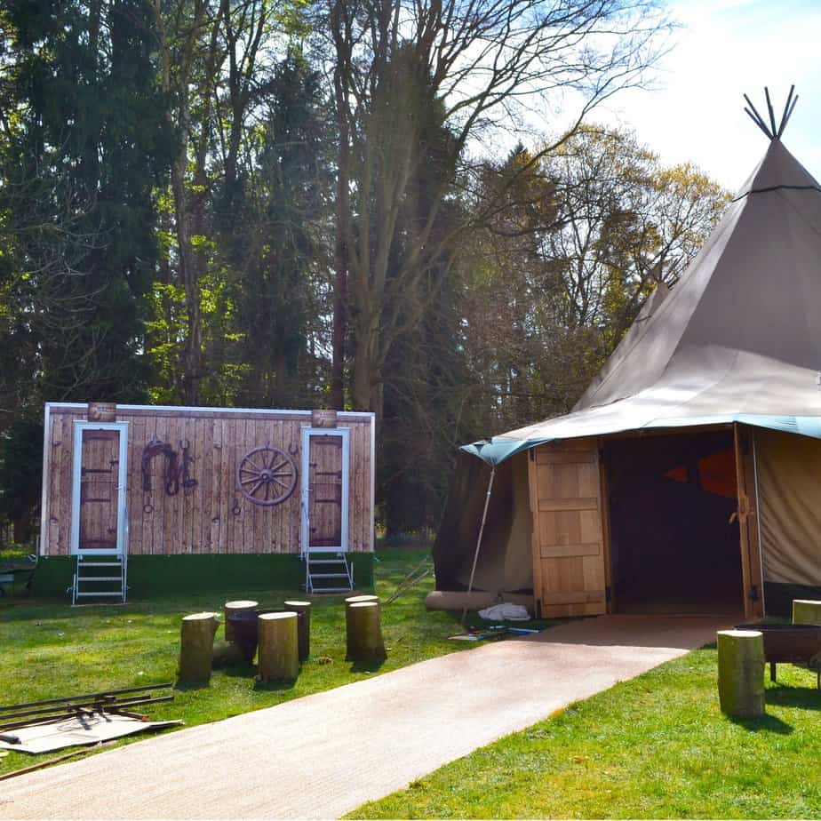 Horse Stable Themed Trailer