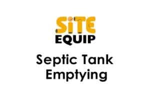 Septic Tank Emptying
