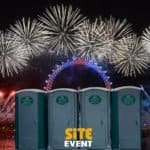 Site Event Toilets for Fireworks Night
