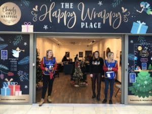 'Happy Wrappy' for St Michael's Hospice