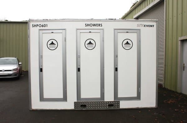 6 bay luxury Shower Pods 6 Bay Shower Pod Long Term Hire