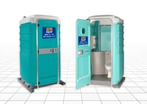 Single Mains Connected Portable Toilets Available in 110V & 240V