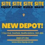 New Depot Opens in Stotfold, Bedfordshire for Site Equip!