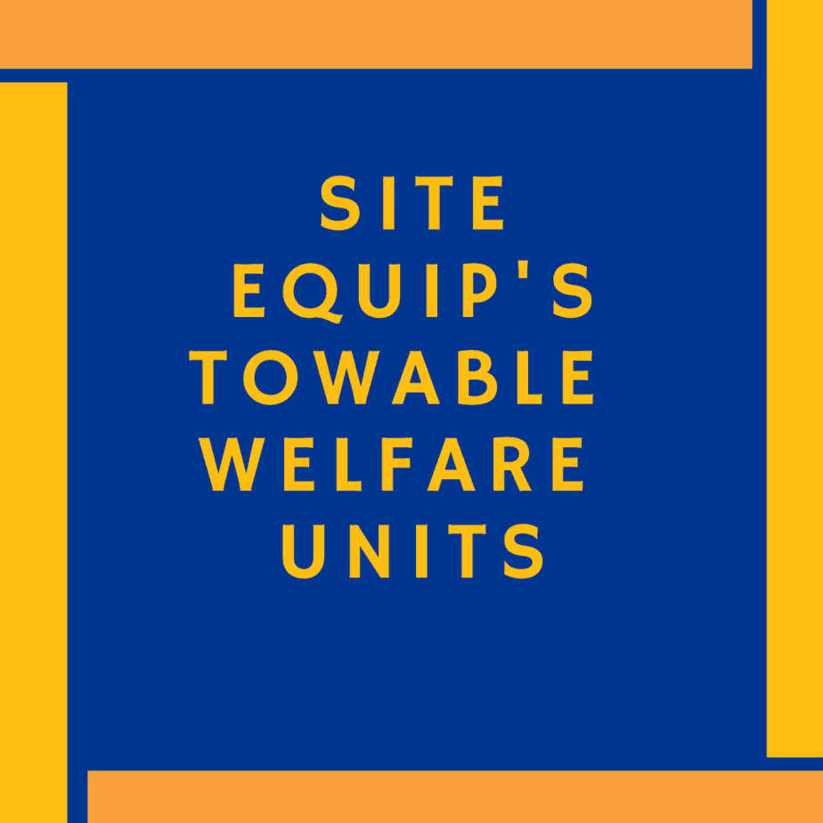 towable welfare units