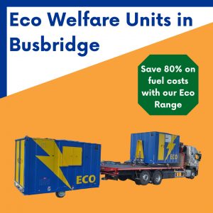 eco welfare unit hire Busbridge Surrey
