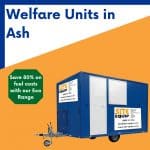 welfare unit hire in Ash Surrey