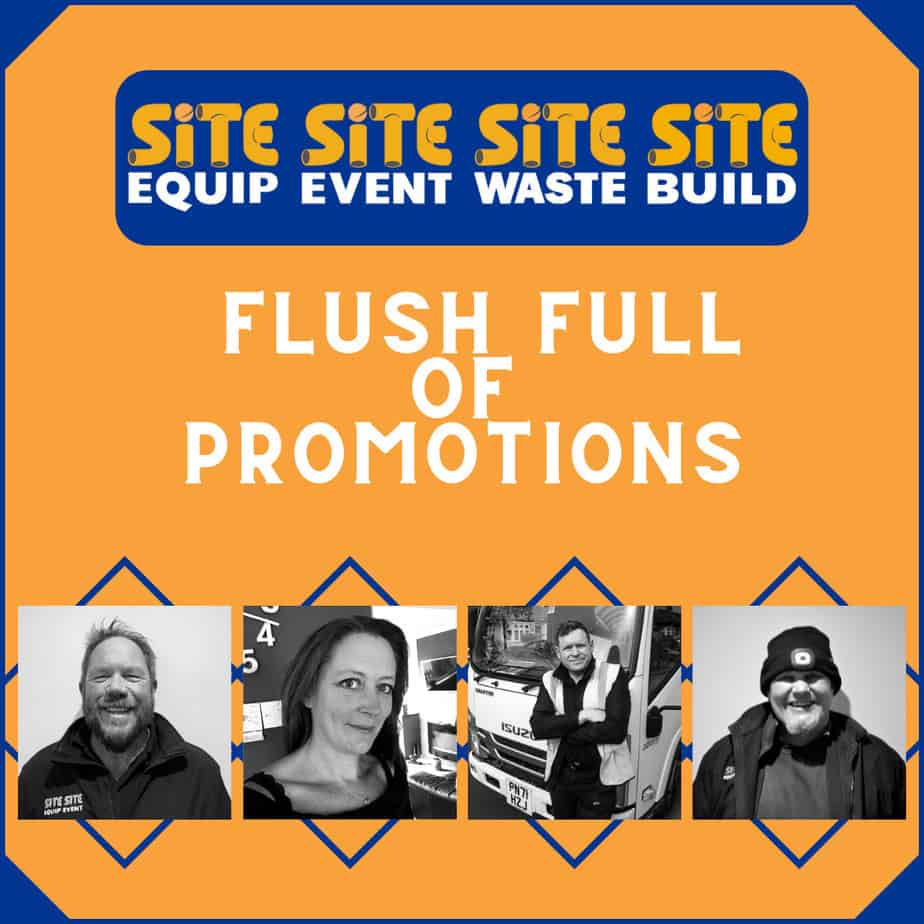 Flush full of promotions