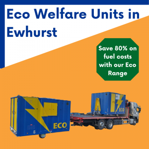 Eco Welfare unit hire in Ewhurst, Surrey