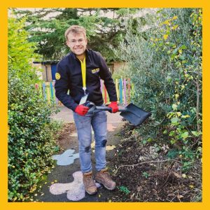 Site Equip volunteers at Treloar's Trust