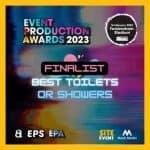 Site Event Shortlisted for Best Toilets at the Event Production Awards 2023