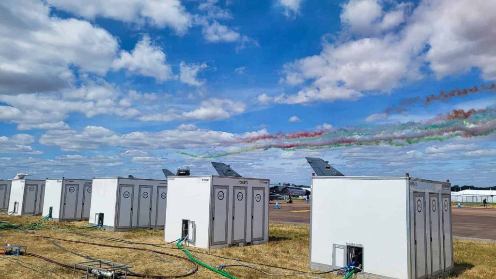 Vacuum Pods at Royal International Air Tattoo