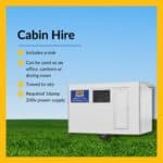 Why cabin hire is the perfect choice for your event