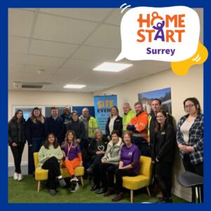 Home-start Surrey is Site Equip's Charity of the Year 2024!