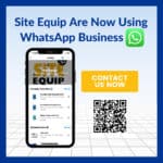 Site Equip is now using WhatsApp Business!