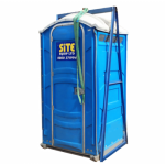 Lifting Frame with Portable Toilet Hire Lifting Frame with Portable Toilet Hire