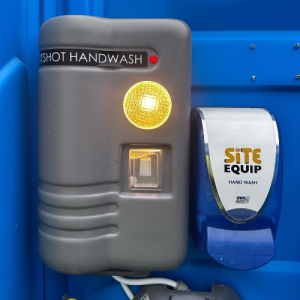 Hot Water Portable Toilet Hire