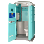 Mains Connected Portable Toilet