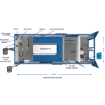 20ft welfare unit open plan 20ft welfare unit open plan