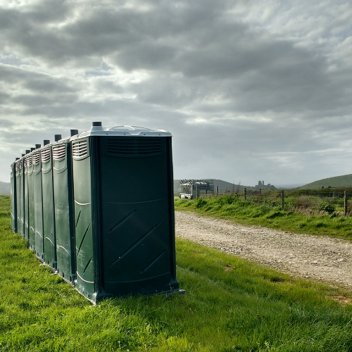 Long Term Event Toilet on site
