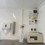 Mobile welfare unit for hire kicthen